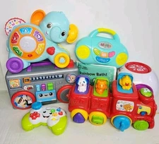 VTech,Fisher Price,Best Learning Cube,winfun,etc Lot Of 6 Play N Learn Toys  