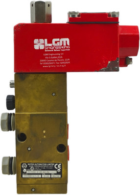 Rotex 51440A-6-2R-B2-M6 5 Port 2 Position Pneumatic Solenoid Valve