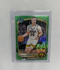 2025-26 Bowman - Bennett Stirtz #BCP-90 GREEN SHIMMER REFRACTOR #/99!