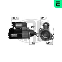 ERA Anlasser Starter 220699A FüR KIA TA Picanto 12V Hyundai I10 2 BA IA I20 1 PB