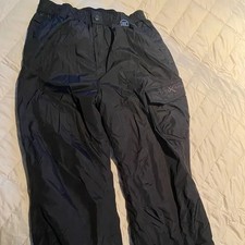 Zero Xposur Black Snow Pants Boy  s Sz 18/20 Ski Snowboarding Winter Sports Youth
