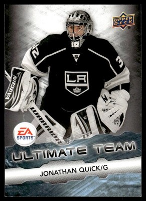 2011-12 Upper Deck EA Ultimate Team Jonathan Quick Los Angeles Kings #EA15