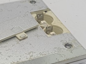 Nintendo BU 201 Handheld LCD video game and watch spitball sparky