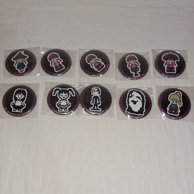 Yume Nikki POP UP Shop Limited Can Badge 10types Set