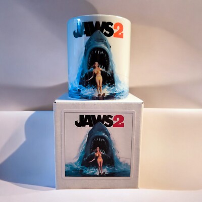 Jaws 2 | Kaffeetasse | NEU | Der weisse Hai 2 | kein Mediabook