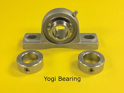 #AA58DL 1 Pcs SSUCP205-16 SUCSP205-16 MUCP205-16 Pillow Block Bearing Unit Stainless Steel Compatible with QJZ #AA58DL 1 Pcs SSUCP205-16 SUCSP205-16 MUCP205-16 Pillow Block Bearing Unit Stainless Steel Compatible with QJZ