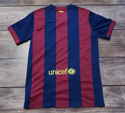 ⚽Nike Football Shirt FC Barcelona Home Soccer Jersey 2014/15