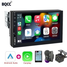 1 DIN Android Auto Navigation Autoradio 7 Zoll Display Monitor Kamera Carplay
