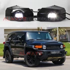 LED DRL For Toyota FJ Cruiser 2007-2014 Daytime Running Light Black Accessories