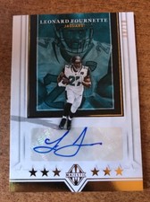2018 PANINI MAJESTIC LEONARD FOURNETTE MAJESTIC SCRIPT AUTO SP /10 !!!!