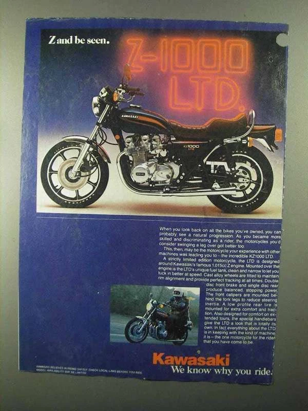 1977 on sale kawasaki kz1000