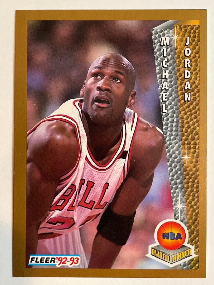 Michael Jordan Fleer 92-93 Basketball Card #246 Near Mint+