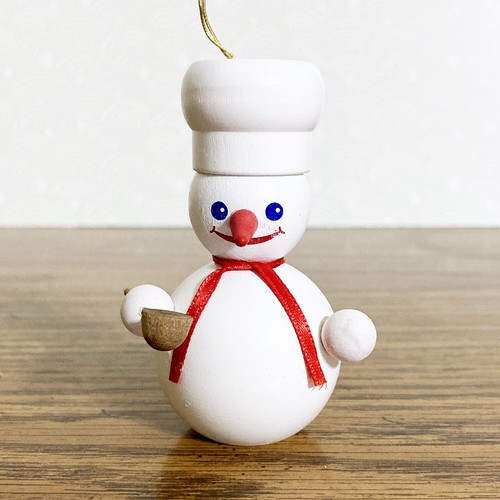Baumbehang Wood Christmas Ornament Germany 3" Hand Painted Richard Glasser - Picture 45 of 49