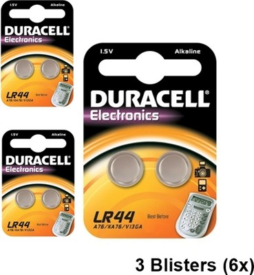 Au Nk271 3x Duracell G13 Lr44 6 Button Battery 3x Blisters Ebay