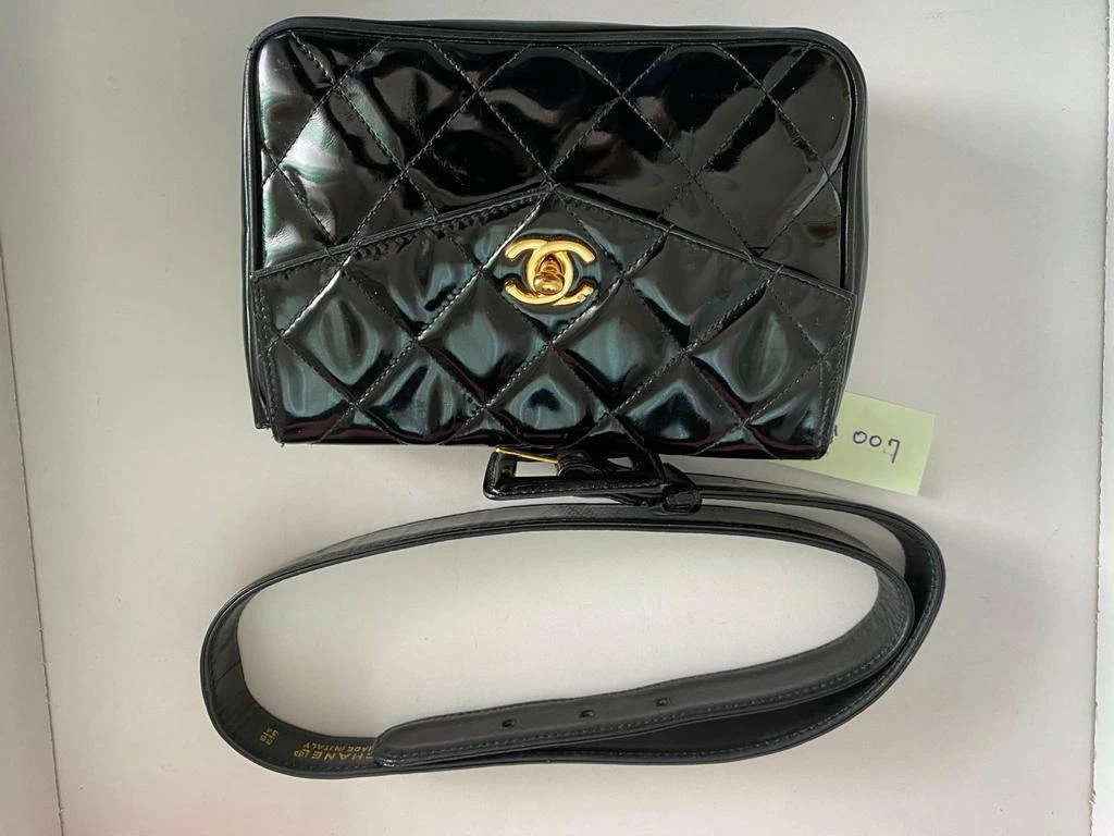 Chanel Patent Turnlock Belt Bag – SFN