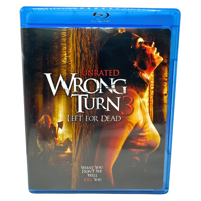Wrong Turn 3 Left For Dead (Blu-ray) Horror Good Condition!!!