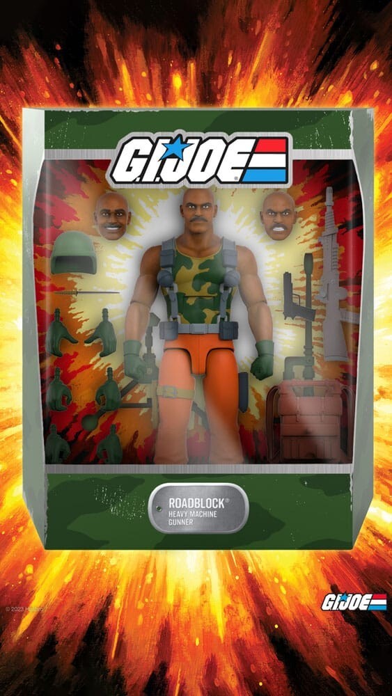 Figurine Roadblock GI Joe Ultimates avec 24 points d'articulation - 3