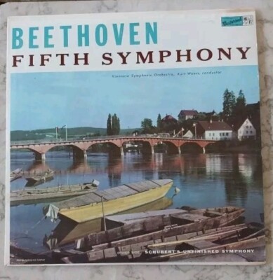 Beethoven / Schubert Fifth Symphony / Unfinished Symphony Vinyl LP Record E29