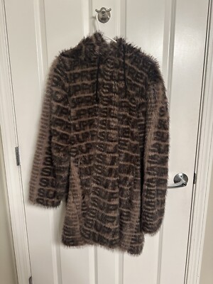 supreme fur jacket