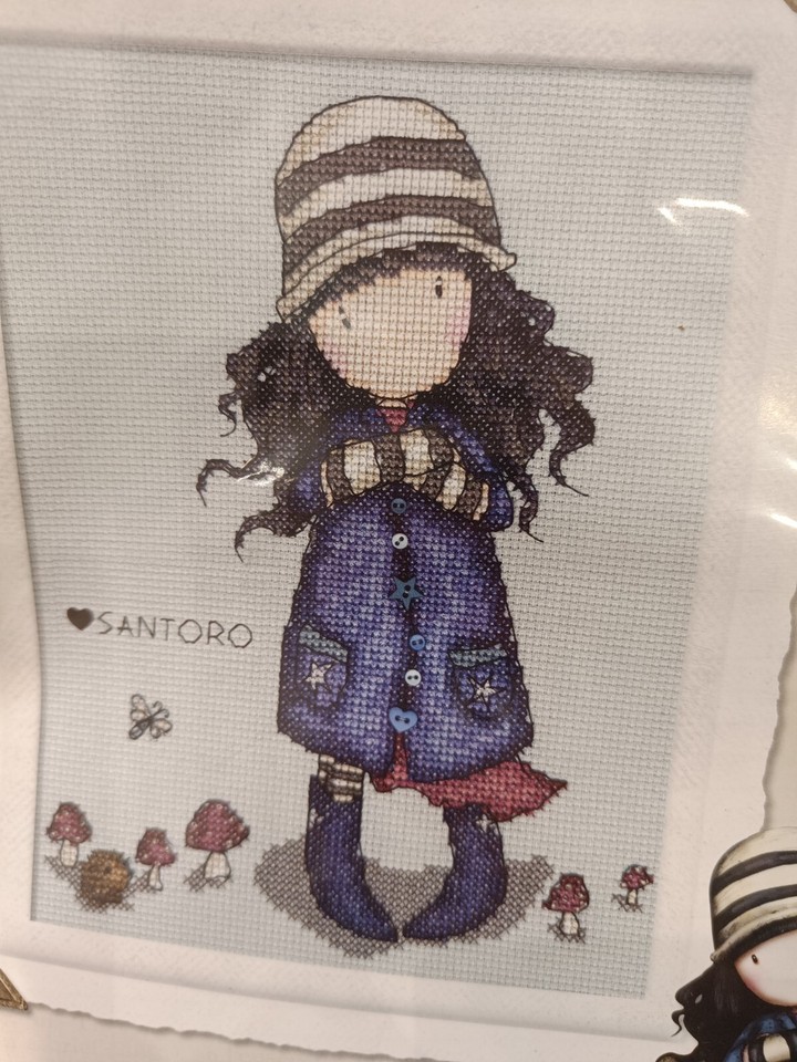 SANTORO GORJUSS TOADSTOOLS CROSS STITCH KIT NEW eBay