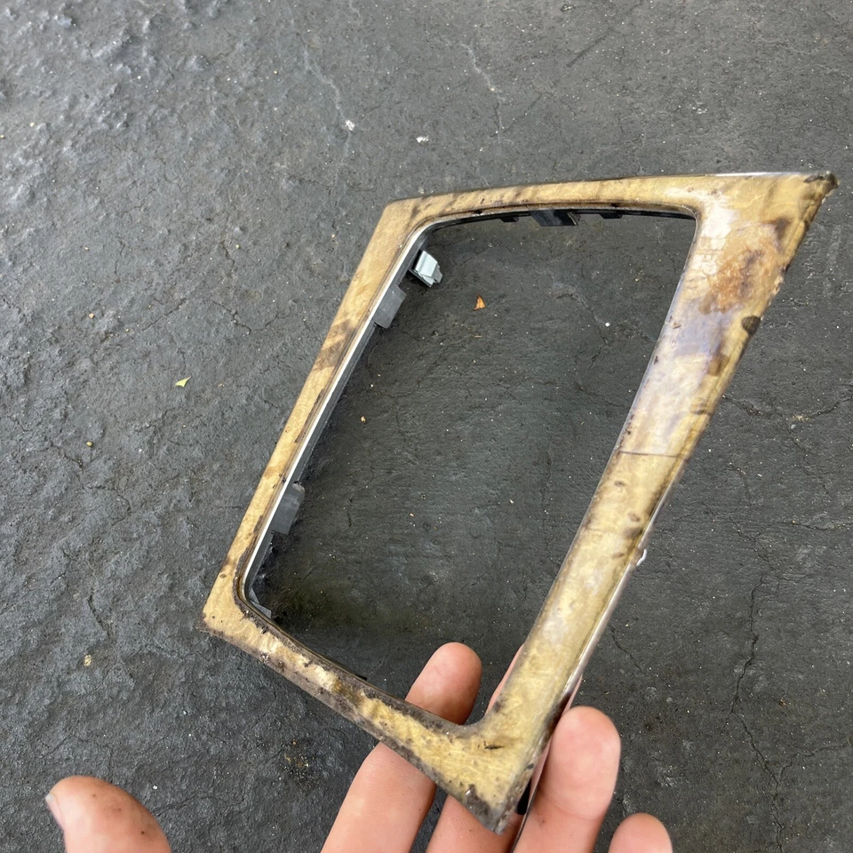 MERCEDES BENZ W204 C200 C250 C300 C350 PERILLA DE CAMBIO DE MARCHAS BOTA ENVOLVENTE MADERA Foto 4 de 4