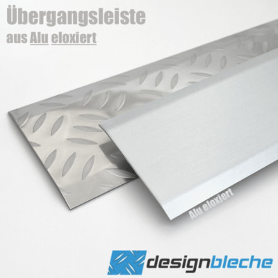 Aluminium Übergangsprofil eloxiert 1mm bis 3m Übergangsleiste Übergangsschiene