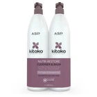 NEW Kitoko Nutri-Restore Cleanser & Balm 1000ml Twin Pack