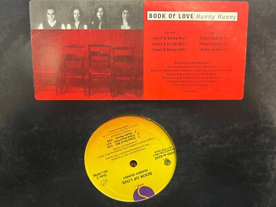 Book Of Love Hunny Hunny (6 Tracks) 12'' 1993 SIRE PRO-A-6332 DJ PROMO