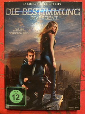 Die Bestimmung - Divergent (2 DVD-Set Fan Edition) Pappschuber 2014 - Neuwertig