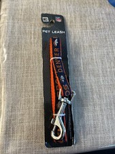 NFL Leash for Dogs Denver Broncos Size Medium