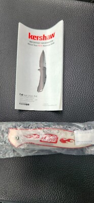 Snap On Tools 100th Anniversary Kershaw Leek Ken Onion Flame Overlay Knife