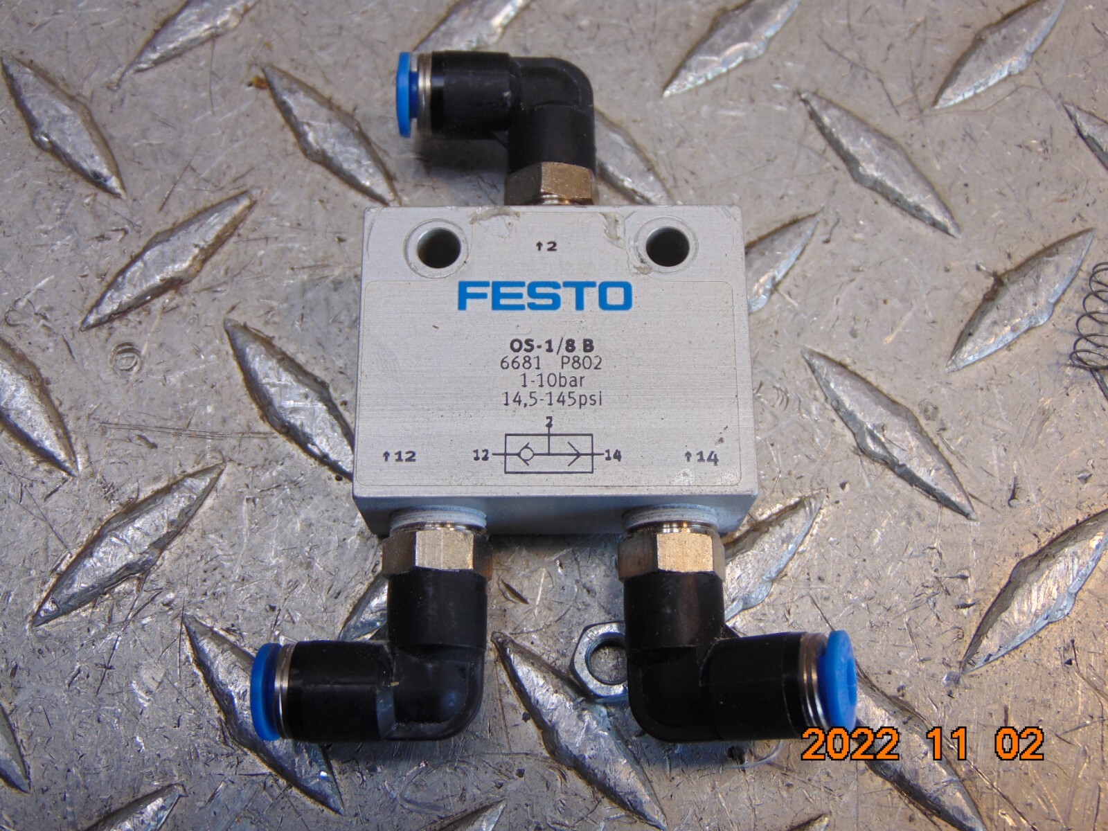 FESTO OS-1/8 B VALVE