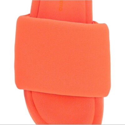 ADIDAS YOHJI YAMAMOTO PUFF ORANGE SLIDES, STYLE#-EH1717  display picture 3