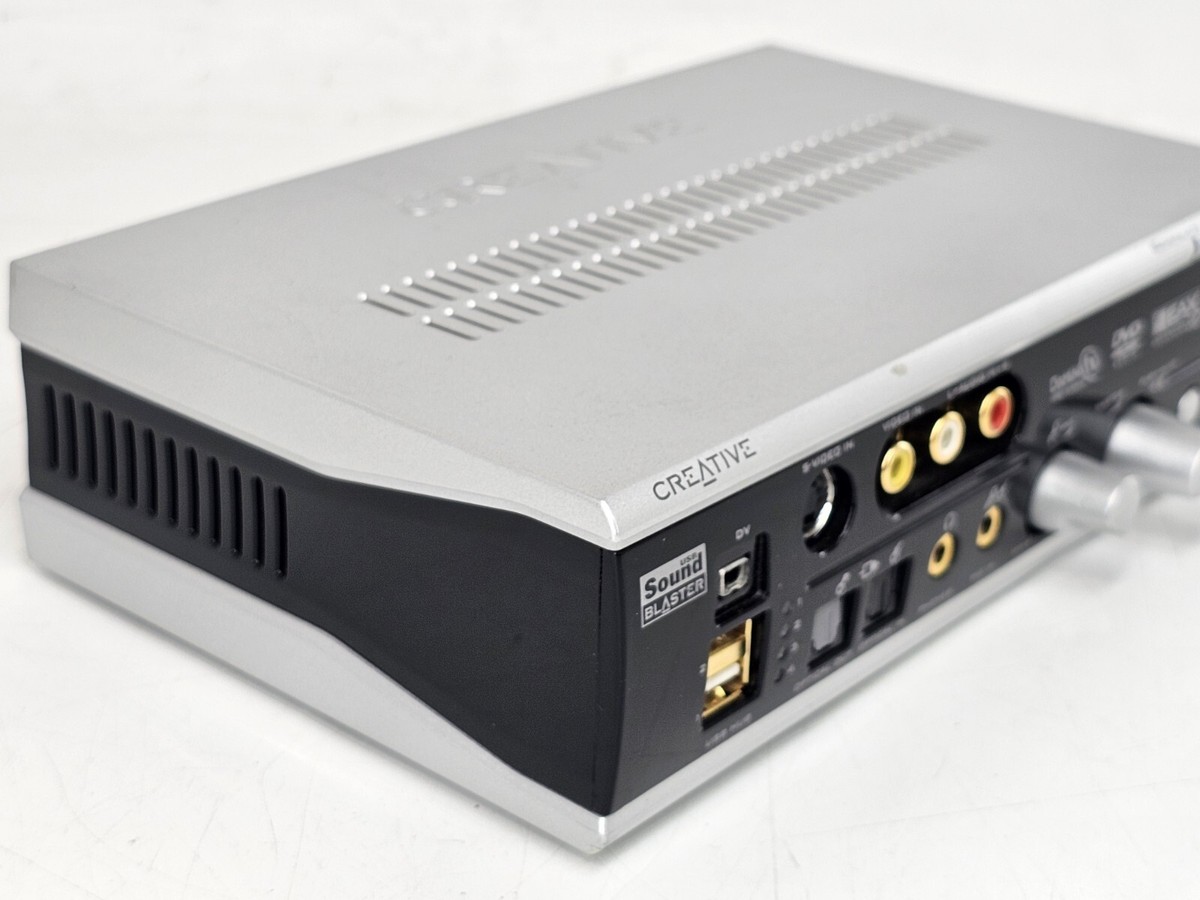 Creative Labs USB Sound Blaster Audigy 2 ZS Video Audio Editor