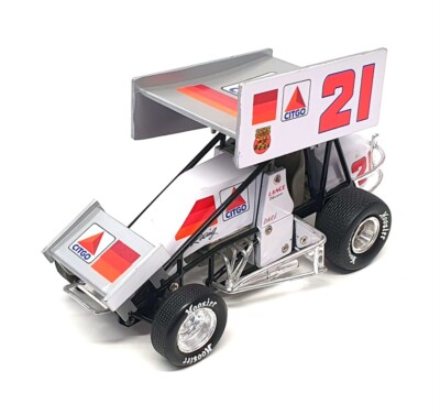 Racing Champions 1/24 Scale 09035 - Sprint Race Car No.21 Lance Blevins - White