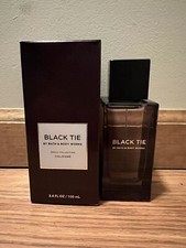 ONE Bath  Body Works Black Tie Cologne Men  s Collection Spray 3.4 oz