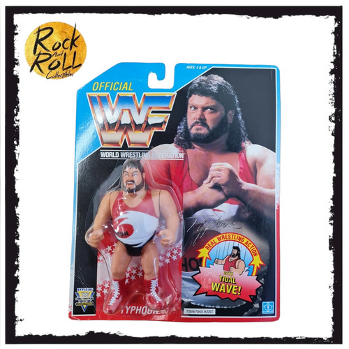 WWF 1991 Hasbro Series 3 Typhoon Action Figure...