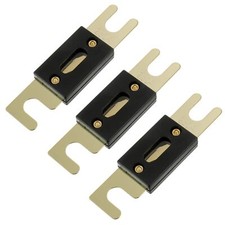 250 Amp 32 VDC ANL Blade Fuse for car Audio and Video System Pack of 3
