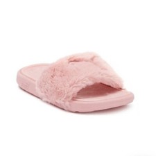 Puma Cool Cat Faux Fur Slide Sandal Toddler Sz 11 NEW