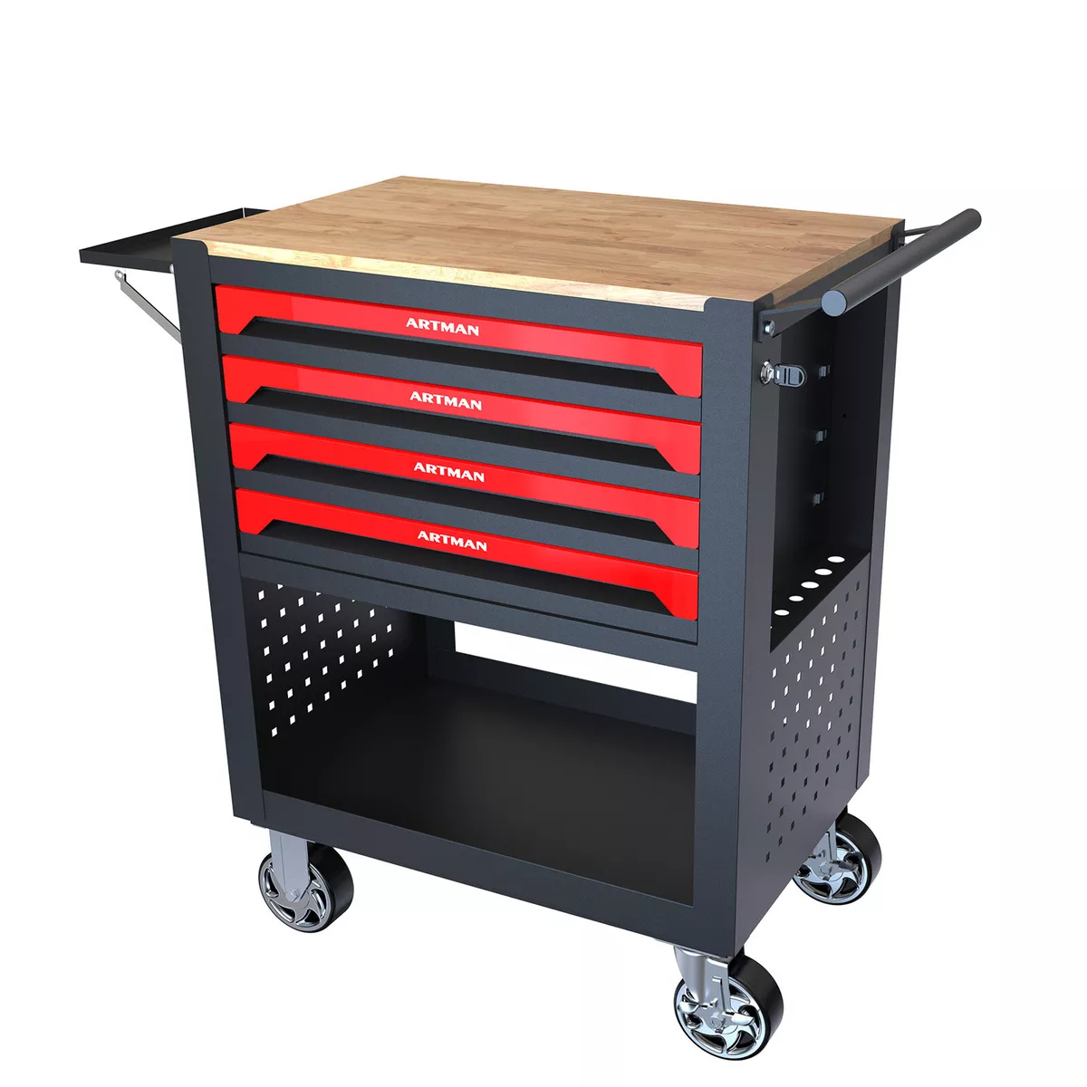 4 drawer tool sale box on wheels