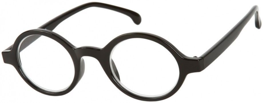 School Boy Nerd Wizard Black Geek Fancy Dress Costume Glasses Potter Specs Book