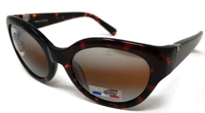 NOS Vuarnet VL141000022136 SX3000 Sunglasses - Tort/Brown Silver Flash Lens