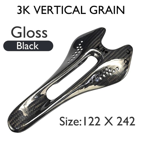 Carbon MTB/Mountain Bike Front Seat Cushion 242*122mm for Gravel Road Bike - Picture 30 of 43