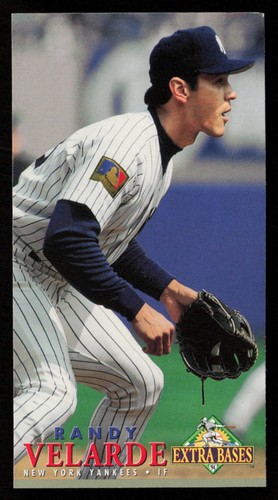 Tarjeta de béisbol Fleer Extra Bases 1994 única alta 2,5" x 4,5" *Tú eliges * - Imagen 105 de 361