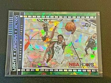 Donovan Mitchell GREEN CRACKED ICE SP 2021-22 Hoops LIGHTS CAMERA ACTION #3