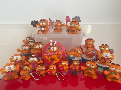 Garfield Jim Davies Bully 80er Figur Auswahl Varianten Mond No smoking Arlene