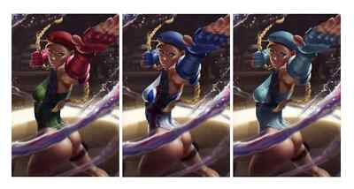 STREET FIGHTER MASTERS #1 CAMMY VIRGIN IVAN TALAVERA VARIANT SET LIMITED TO 400