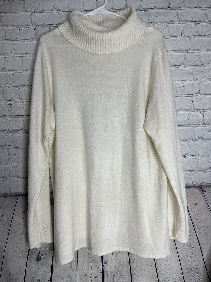 Turtleneck Dickies White Stag Turtleneck East5th Women White Long