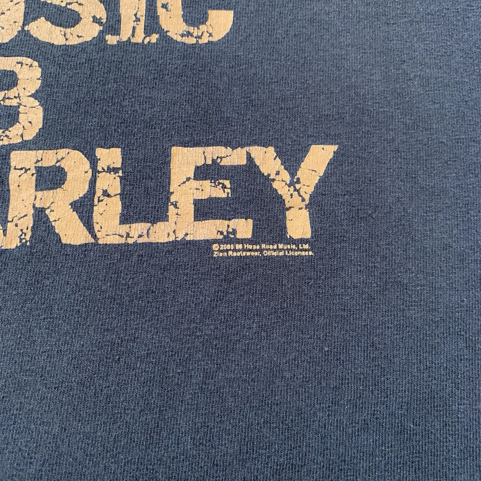 Винтажная музыкальная рубашка Bob Marley Rebel размер L футболка регги музыка коричневый Zion - Изображение 3 из 4