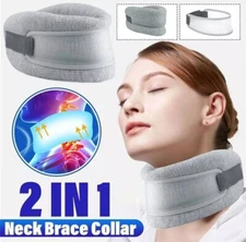 Adjustable Neck Brace Cervical Collar Support Traction Pain Relief Stretcher USA